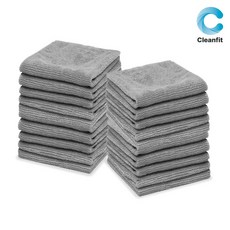 크린핏 경편 극세사 손걸레 40x40, 회색, 20개
