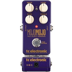 tc electronic 아날로그 오버드라이브 페달 Paul Gilbert 모델 추가 이득을 제공하는 11게인 스위치 심플한 4개의 컨트롤 액티브 2밴드 EQ 높은 헤드룸 트루 바, 1개