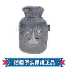 卡樂登 德國Fashy 睡覺 Kitty 貓咪毛套 熱水袋 0.8L (保固兩年), 1個