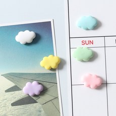 구름 6pcs세트 냉장고 현관문 인테리어 자석 귀여운 마그넷, 구름 6pcs 1세트