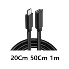 USB to C타입(암) OTG 20Cm 50Cm 1m C타입형 키보드 마우스 메모리 카드리더기 허브 등 PC 인식 USB2.0, C타입 연장 OTG 20Cm, 1개
