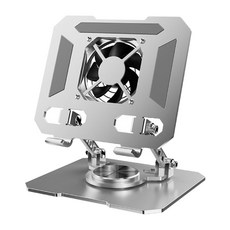 平板散熱旋轉支架, 銀色, 1個, ipad通用