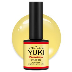 유키 프리미엄 컬러젤10g 185종, 055호 소프트옐로우, 10g, 1개