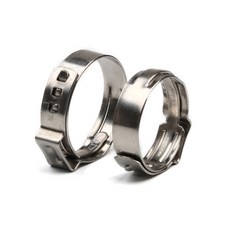 130개 싱글 이어 호스 신치 펜치 스틸 펜치 또는 클램프 1개 스테인리스 클램프 304, 130pcs, 1