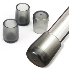 의자캡 반투명 18mm 4P 의자발커버 바닥긁힘 소음방지, 사이즈, 1개