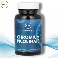 MRM 크롬 크로뮴 피콜리네이트 미네랄 200mcg 100캡슐 Cromium, 1개