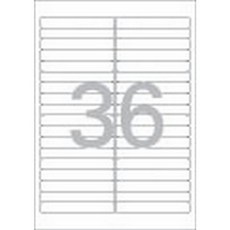 화일인덱스용 라벨(LQ-3621 20매 36칸 폼텍)art8+6ECH