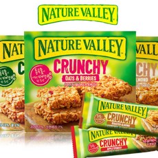 네이처밸리 크런치 그래놀라바 5팩X3박스, 3박스, 210g