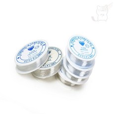 무지스토어 공예 우레탄 와이어 투명줄, 0.8mm