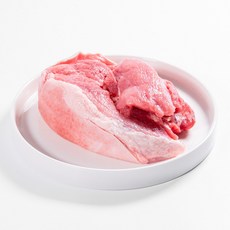 고기생각 국내산 한돈 껍질 붙은 돼지 사태 냉장 1kg, 1개