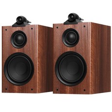 120W 오디오 6.5인치 스피커 6 Ohm 하이파이오디오 45-20Khz 스튜디오, Q3 2개, 호두색