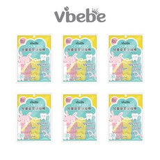 Vibebe 兒童安全牙線棒30支x6包〖官方〗台灣製 寶寶專用 牙線棒 口腔清潔, 1個, 30支x6包, 30支