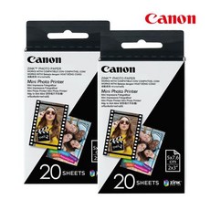 캐논 포토프린터 인스픽 전용 스티커 인화지 40매, 1개