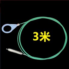 汽車排水孔清潔刷 天窗積水處理器 管道疏通工具, 升級螺旋刷毛【3米】疏通排水丨防止泡水