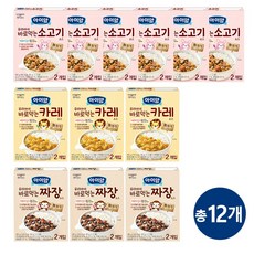 일동후디스 아이얌 바로먹는 소스 12개 혼합 세트, 160g, 1세트, 소고기6 + 카레3 + 짜장3