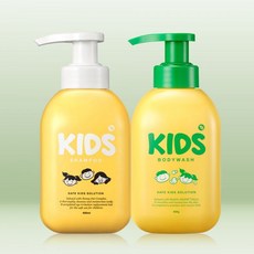 TS 키즈샴푸/바디워시 400ml x 2개 교차 가능 약산성 저자극