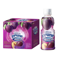 웅진 푸룬부스터 주스, 200ml, 42개