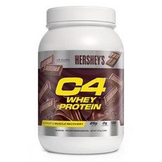 C4 Cellucor 유청 단백질 파우더 Reese's 땅콩 버터 & 초콜릿 - 25g 설탕 0g 1회 제공량당 140칼로리 근육 회복 28회분 운동 후 프리미엄, 2.23 Pound (Pack of 1), 1.13kg, 1개