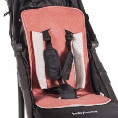 『BabyBites』西班牙鯊魚咬一口 魚尾嬰兒推車墊－紅米貝殼點點, 主商品, 1個