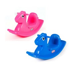 [리틀타익스] 흔들말 블루/핑크, 색상 선택:핑크, 상세 설명 참조