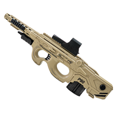 TTG 슈팅건 P90 서바이벌 스펀지 장난감총, 혼합, 1개