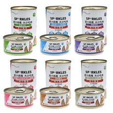 Sparkles 超級SP 鮮肉狗罐【多罐組】80g 400g 無穀 鮮肉塊 狗罐頭, 10個, 精燉純雞肉-罐頭,400gX10罐(超取限一箱), 1ml, 精燉純雞肉400G