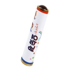 휴대용 컬러 원형 요술 만화경 1p 장난감망원경