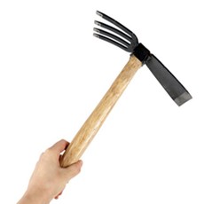 로빈샵 밭갈이 곡괭이 두발괭이 1p 텃밭농기구곡괭이