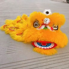 兒童舞獅服裝，幼兒園雙人/單人獅子舞表演套裝