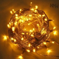 LED 지니전구 10M 전원잭포함 100구 조명 장식소품 줄LED, 1개