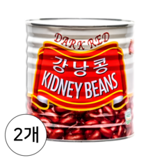 삼아 키드니빈스 2.5kg 강낭콩 콩 통조림, 2개