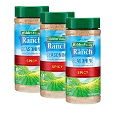 히든벨리 스파이시 오리지널 랜치 시즈닝 샐러드 드레싱 믹스 Hidden Valley Spicy Original Ranch Seasoning, 3개, 226g