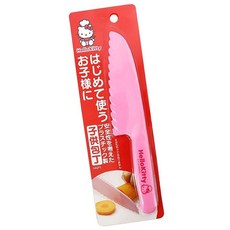 헬로키티 유치원 플라스틱 안전칼 요리 야채 식칼 1P 1(개) 5651PN