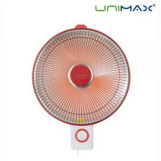 유니맥스 벽걸이히터 UMH-2122WCL 세라믹 전기히터 선풍기형 코일전기난로502554