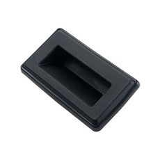 海坦 檔案櫃把手 暗拉手 文件櫃拉手 鐵皮櫃塑料扣手, 拉手無墊圈