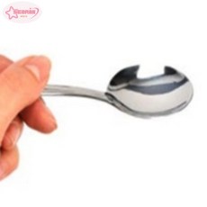 서락 업소용 스텐 땡땡이 빙수스푼 디저트스푼 수저젓가락