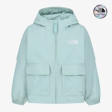 NJ3BS08U 키즈 캠프아웃 자켓 PASTEL TURQUOISE 20251016