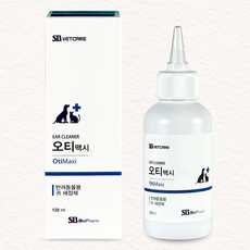오티맥시 귀세정 120ml 강아지 고양이, 1개