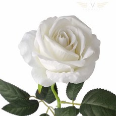 브이커머스 조화장미 장미 조화 화이트