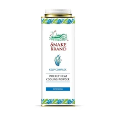 SNAKE BRAND 蛇牌 爽身粉 （藍色海洋/大罐）, 280g, 1