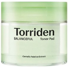 Torriden 積雪草舒緩棉片 180ml/60片 - 鎮靜舒緩、保濕修護，敏感肌適用, 1個, 60片