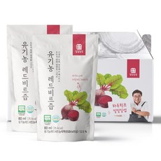 일일일섭 유기농 레드비트즙, 30포, 1박스, 80ml