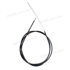 전동킥보드 디스크 브레이크 케이블 드럼브레이크 와이어, 블랙, 1개, 뒷바퀴용 2.2M, 전동킥보드 디스크와이어