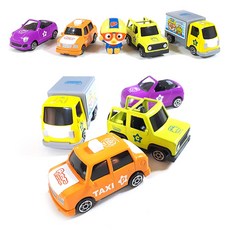 위즈브리드 타요미니카 자동차장난감 타요버스장난감 뽀로로자동차 경찰차장난감 타요장난감 토미카 구급차 어린이장난감 5세장난감 버스장난감 타요 뽀로로 경찰차, 07.뽀로로메탈미니카5종, 1개