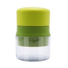 DFMEI 手動磨蒜器 家居手動快速磨攪搗蒜器 蒜泥壓蒜器旋轉磨蒜器廚具, 1個, 綠色【袋裝】:手動磨蒜器