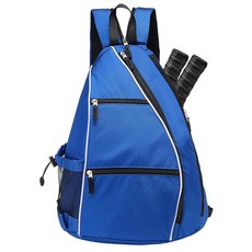 Suiki 피클볼 슬링백 32L 컨버터블 리버시블 패들 라켓백 남성 여성용 경량 캐주얼, Blue