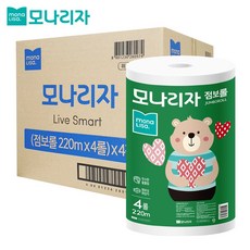 모나리자 점보롤 220m 16롤 1박스, 1개, 16개입