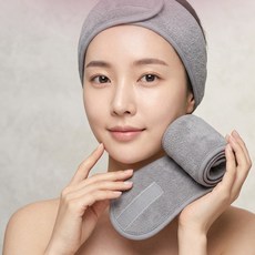 심플리시크 세안밴드 헤어밴드, 2개, 그레이