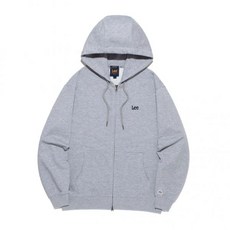 브랜드정품 리 LEE 스몰 트위치로고 후드집업 그레이 LE2503HZ01GR 351072