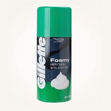 질레트 포오미 쉐이빙폼 멘솔 남성스킨케어 면도용윤 kiw+5372zS